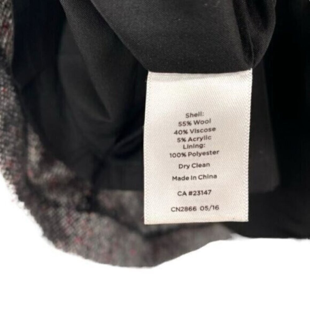 Talbots Shetland Wool Blend A Line Midi Skirt - Picture 9 of 12